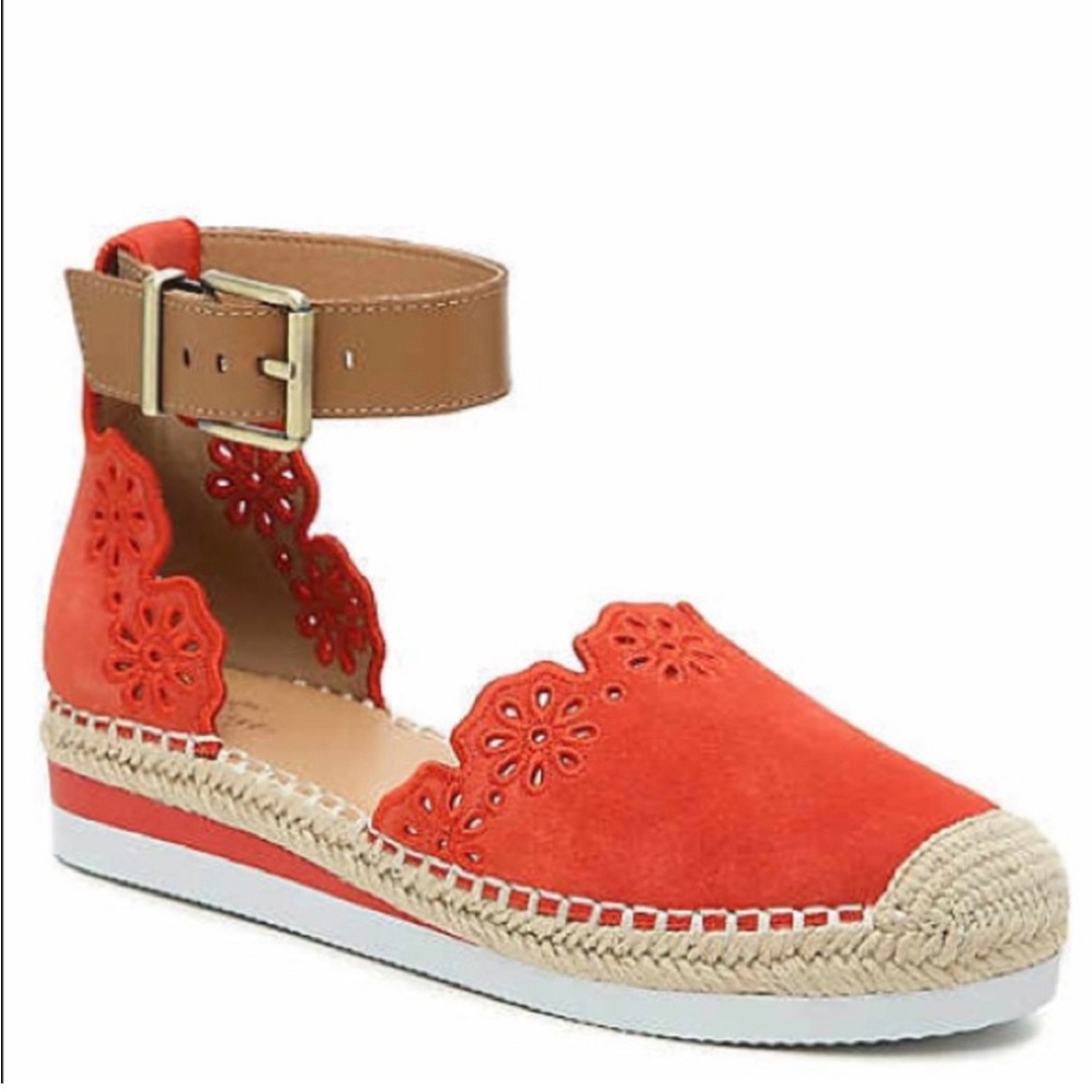 Crown Vintage Coral Espadrille Flats